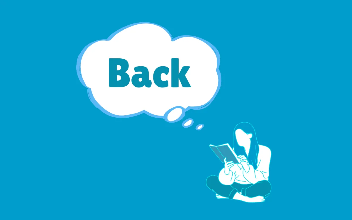 Back - Definition and Usage | Common English words