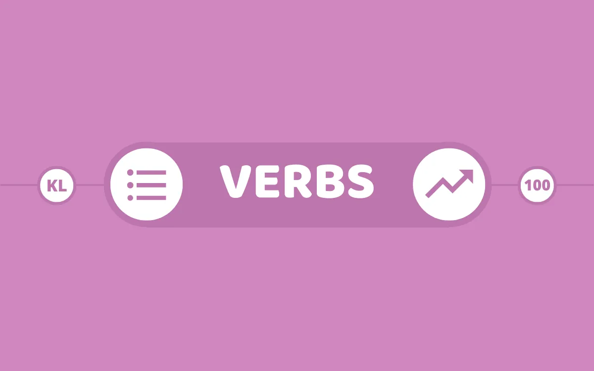 100 Most Used Verbs in English