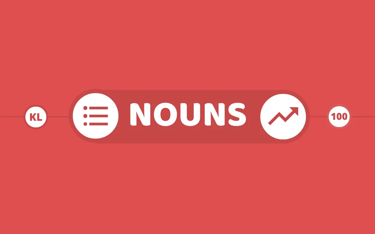 İngilizcede en çok Kullanılan 100 İsim (Nouns) | KL 100