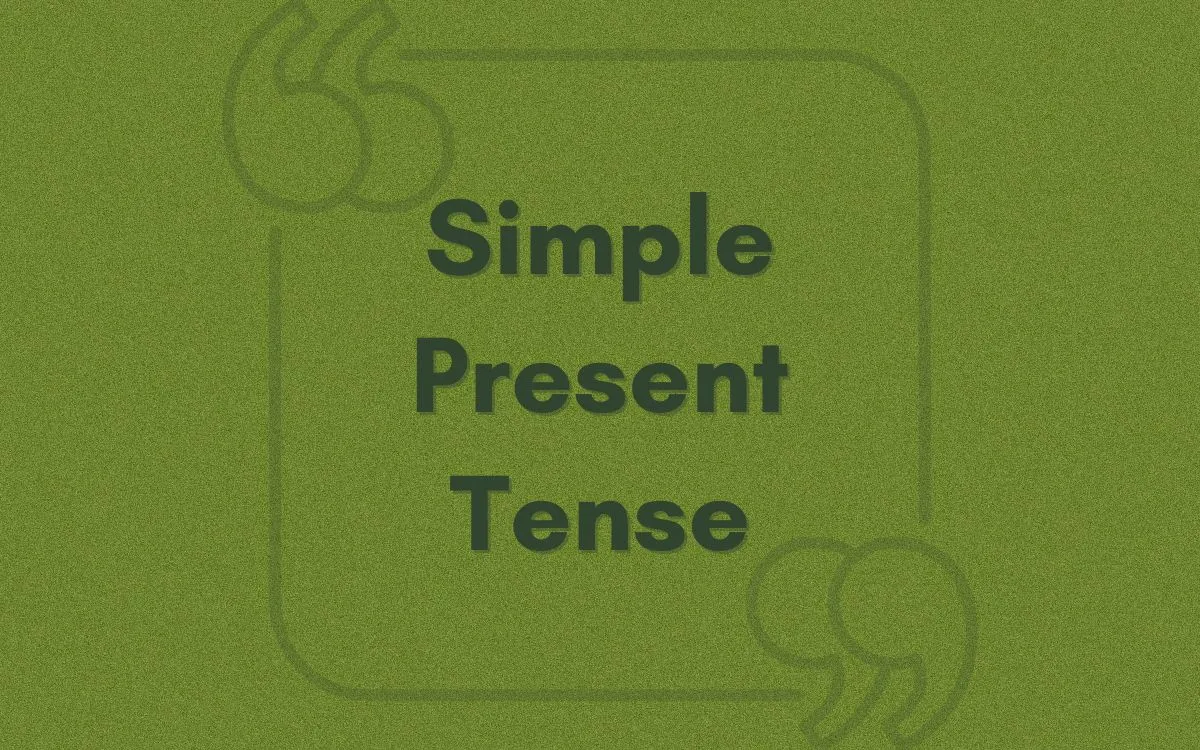 Примеры предложений с Simple Present Tense