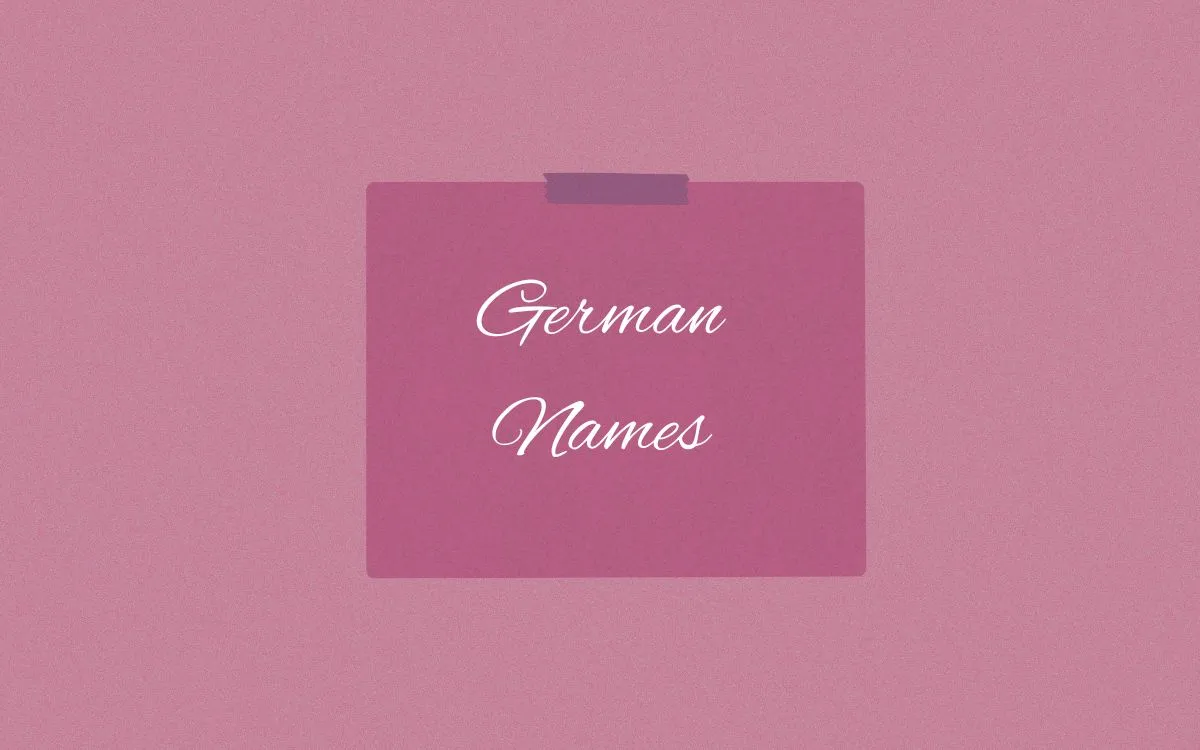 Most Common German Names