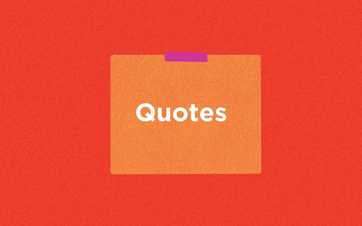 Best Short Quotes in English