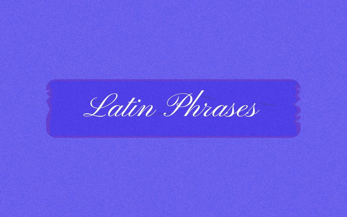 Most Beautiful Latin Phrases